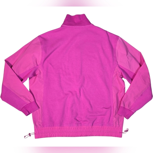Athleta Triumph Hybrid Half Zip Sweatshirt Salvia Pink Size XS - Picture 6 of 9